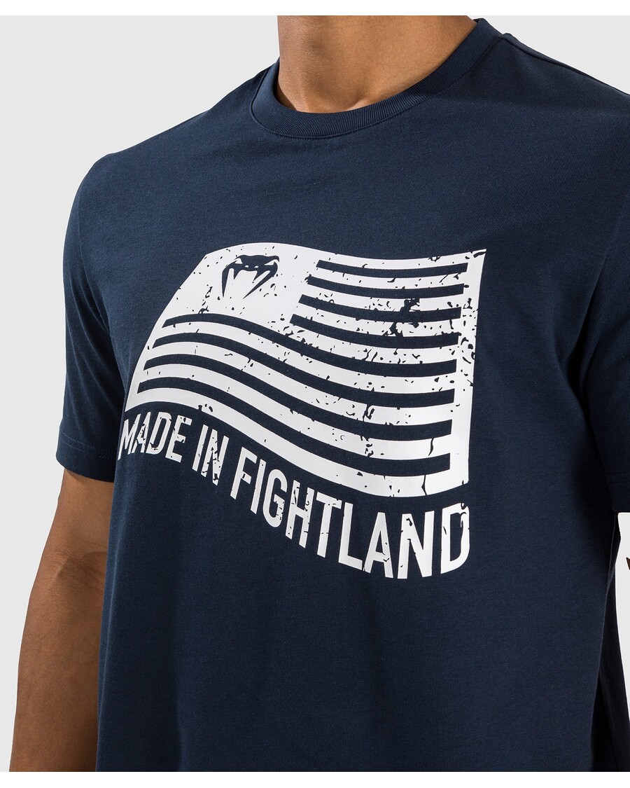 Venum Lavet I Fightland T-shirt - Marineblå/hvid