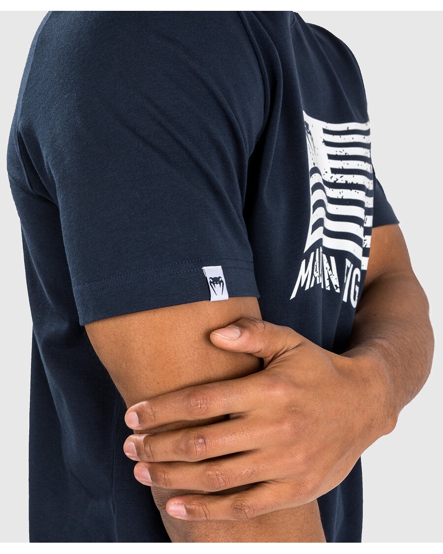 Venum Lavet I Fightland T-shirt - Marineblå/hvid