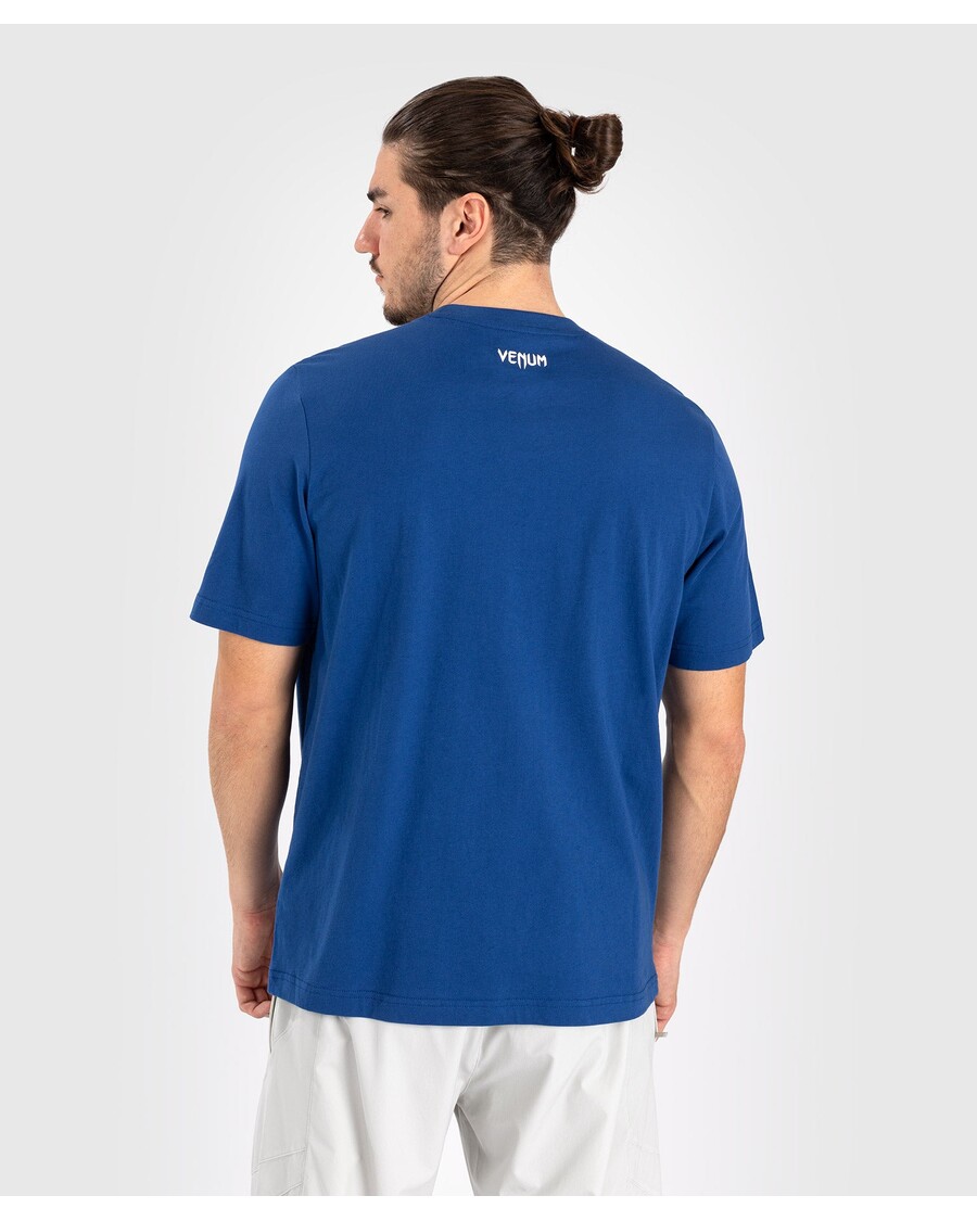 تيشيرت UFC Venum الكلاسيكي - أزرق داكن/أبيض