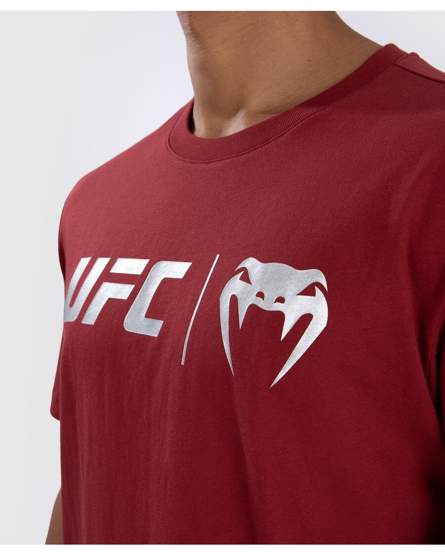 Klasična Majica Ufc Venum - Rdeče/bela