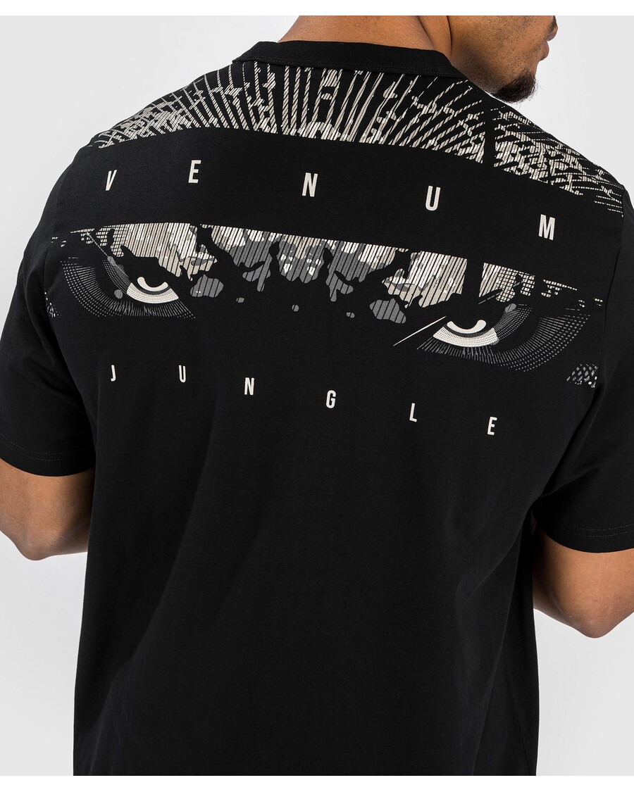 تيشيرت فينوم غوريلا الغابة - أسود/أبيض