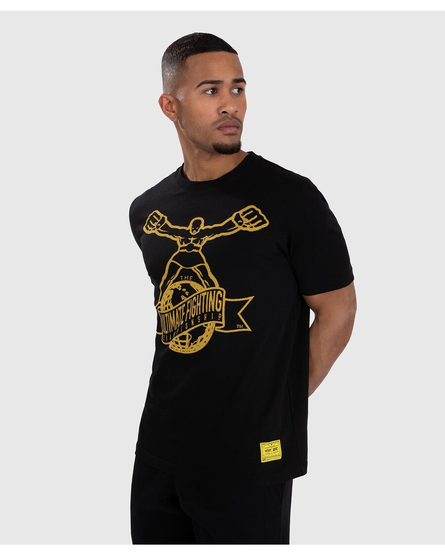 Ufc By Venum Ulti-man T-shirt - črno/rumena