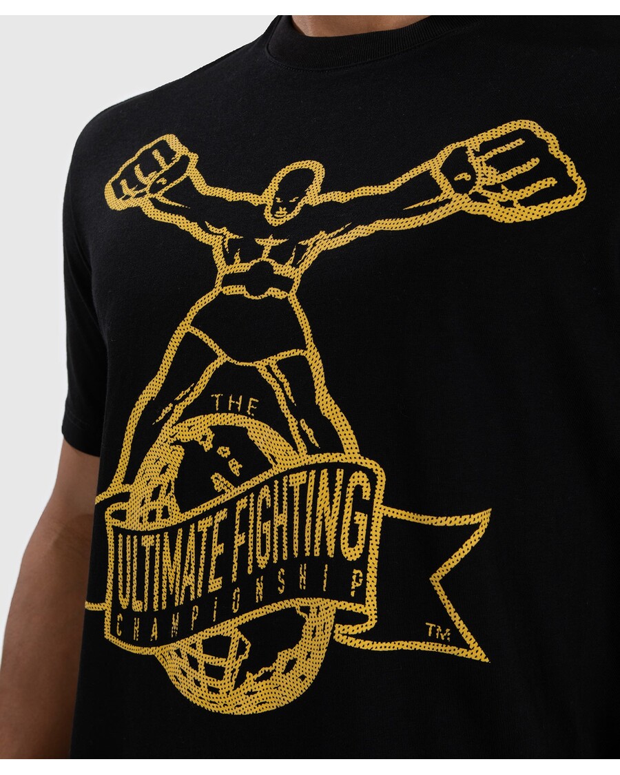 Ufc By Venum Ulti-man T-shirt - črno/rumena
