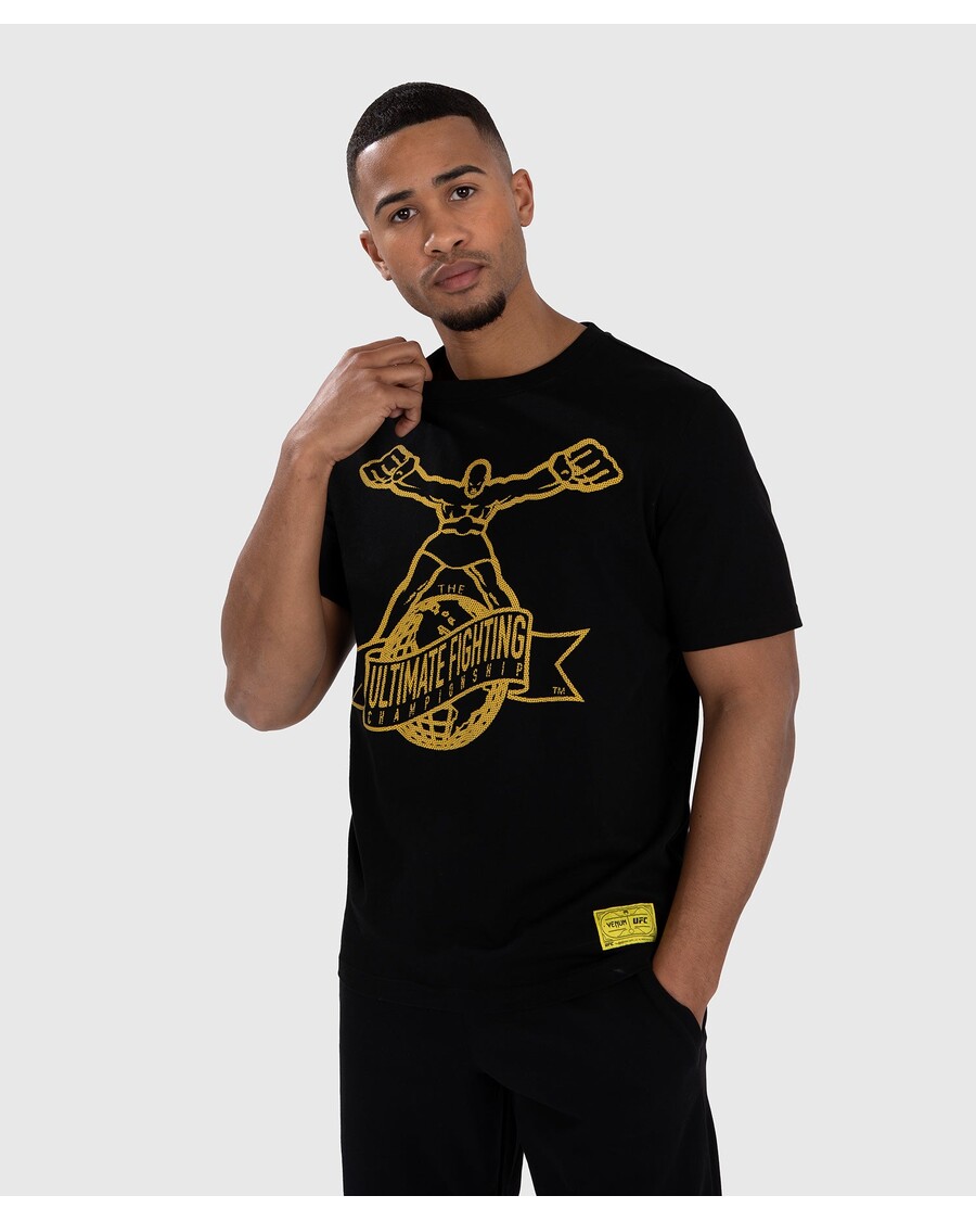 Ufc By Venum Ulti-man T-shirt - črno/rumena