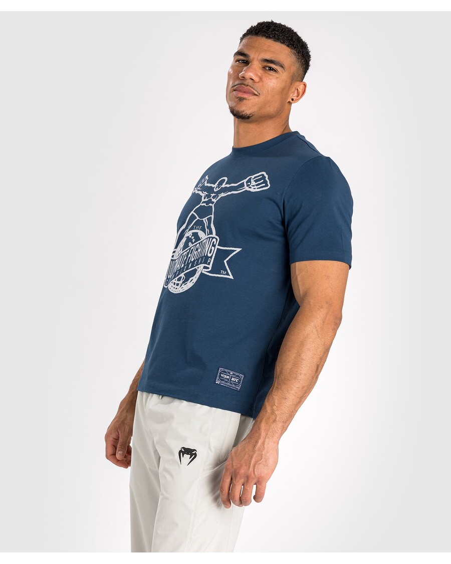 Ufc By Venum Ulti-man T-särk - Tumesinine/valge