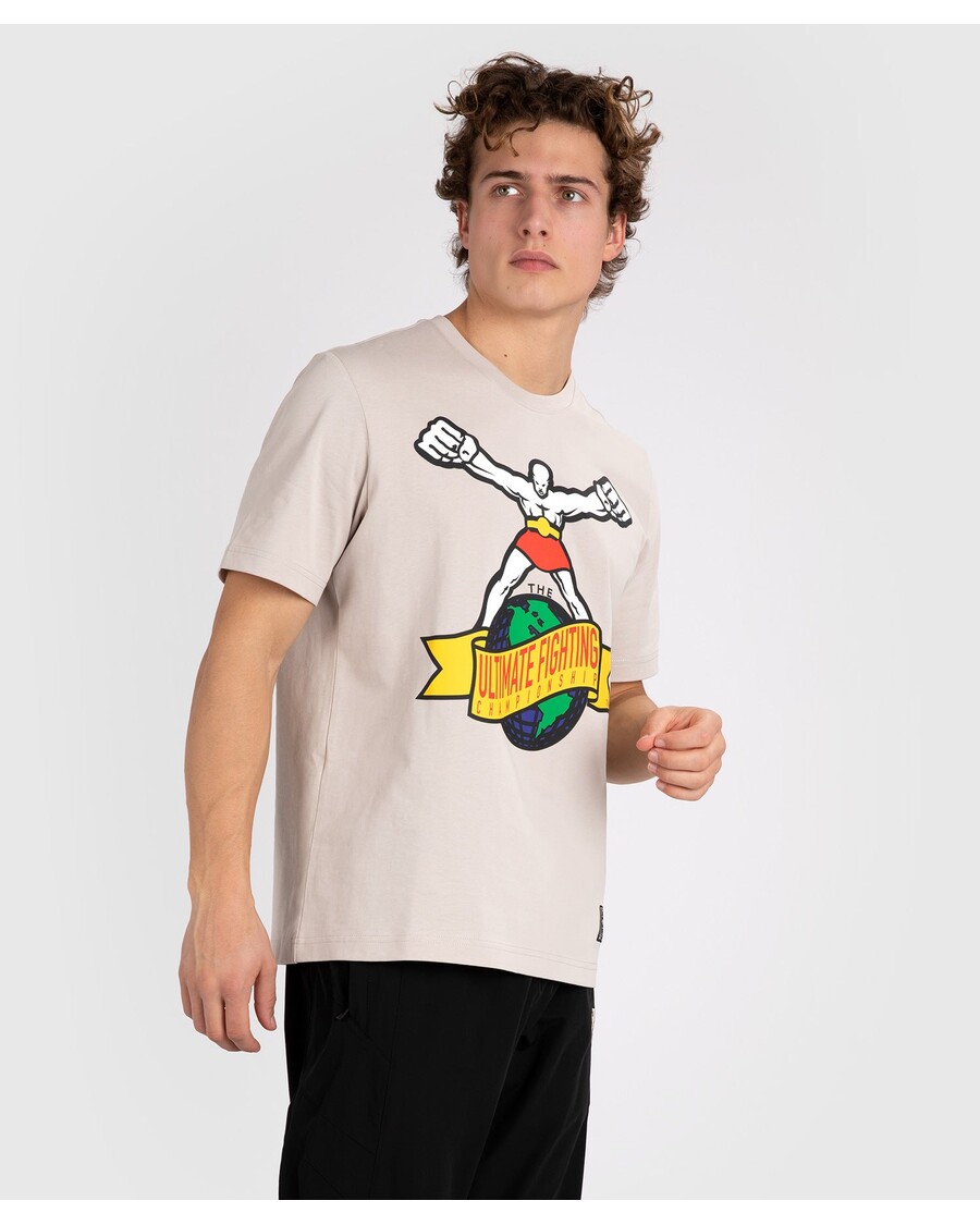 Ufc By Venum Ulti-man Tričko - šedo/bílé