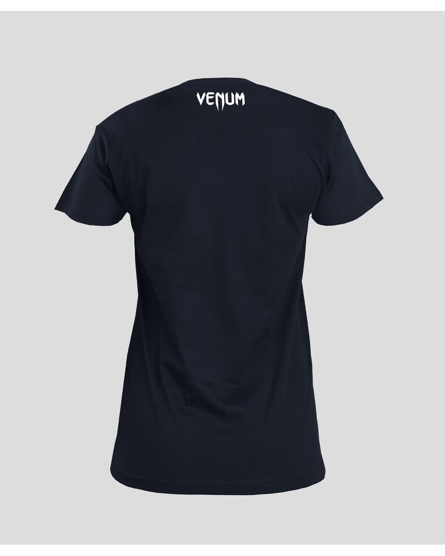 Ufc Uovertruffen Af venum Max Holloway T-shirt Til Kvinder - Marineblå
