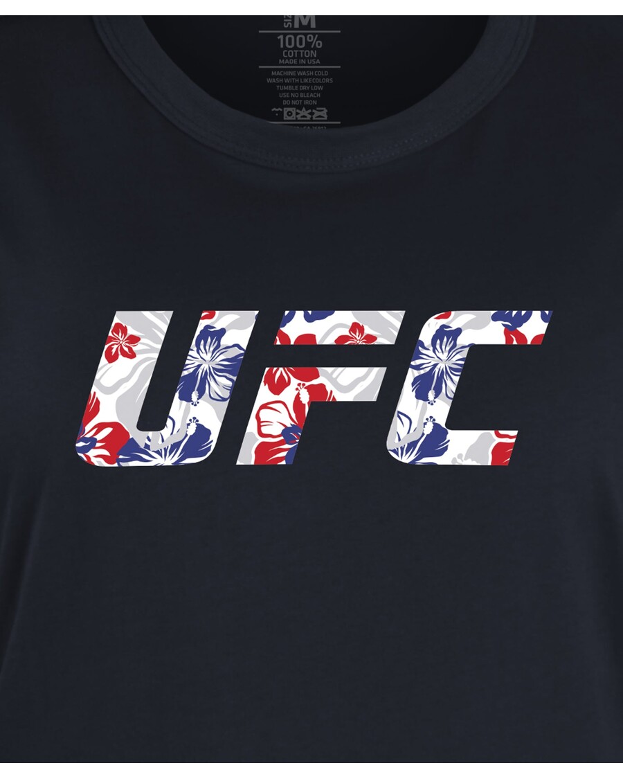 Ufc Uovertruffen Af venum Max Holloway T-shirt Til Kvinder - Marineblå