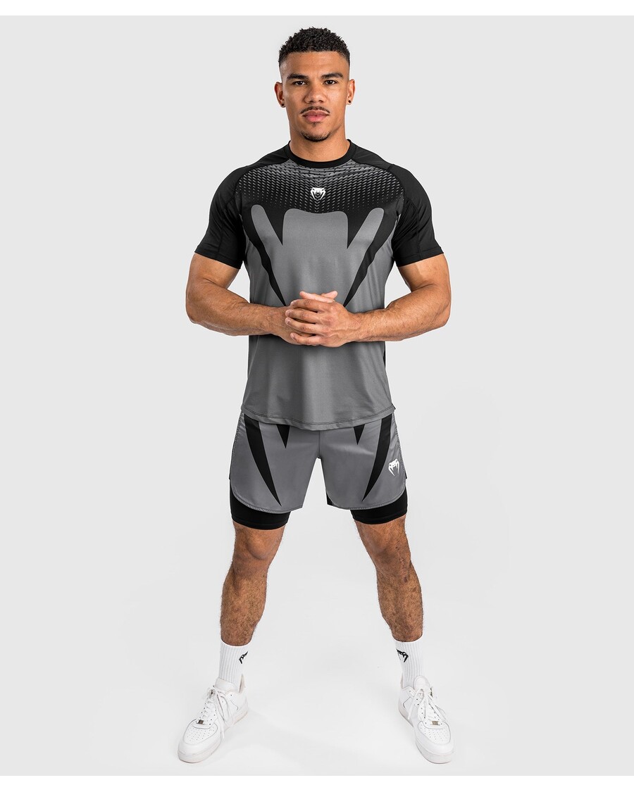 Venum Attack メンズ ドライテック T シャツ - ブラック