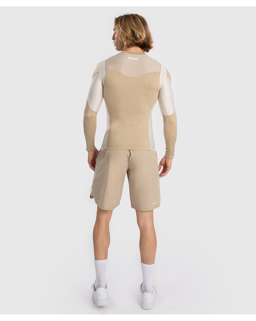 قميص رجالي بأكمام طويلة من Venum Tempest - بيج/رملي