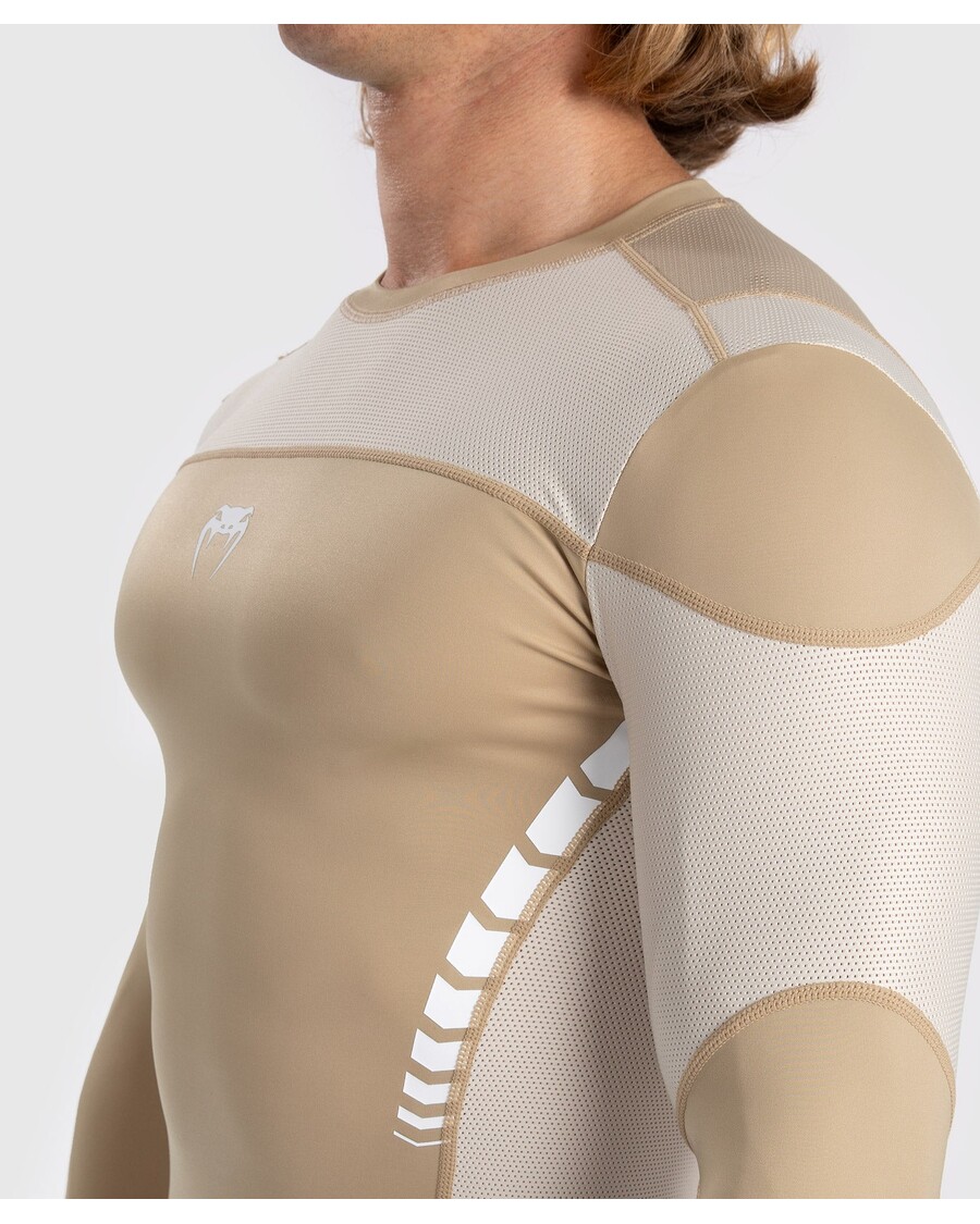 قميص رجالي بأكمام طويلة من Venum Tempest - بيج/رملي