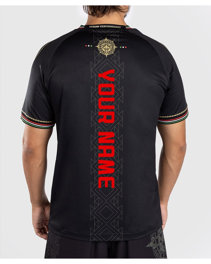 Персонализированная аутентичная мужская футболка UFC Noche By Venum Fight Night - черная