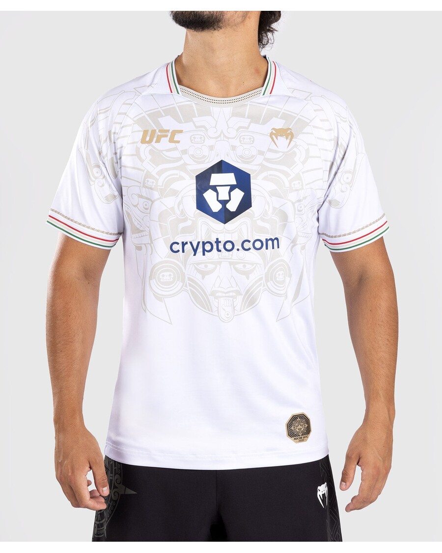 Персонализированная аутентичная мужская майка Fight Night от Ufc Noche By Venum — белая