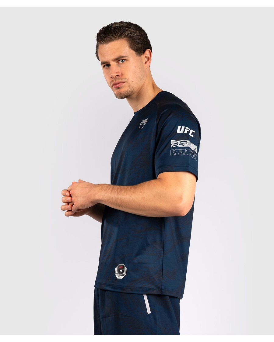 UFC Fusion by Venum Fight Week Men’s Dry-Tech T-Shirt - Oceanic Blue