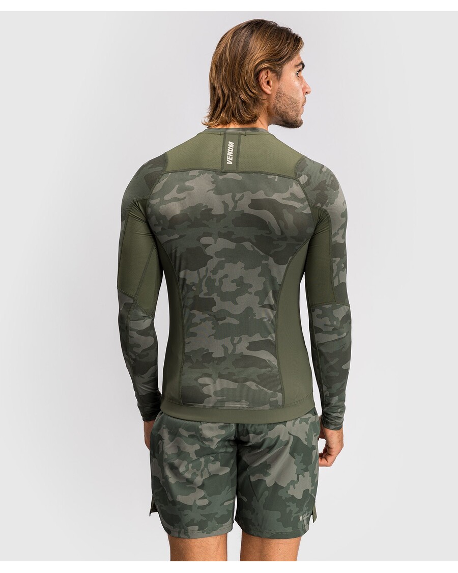 Venum G-fit Air Rashguard Voor Heren Met Lange Mouwen - Legercamo