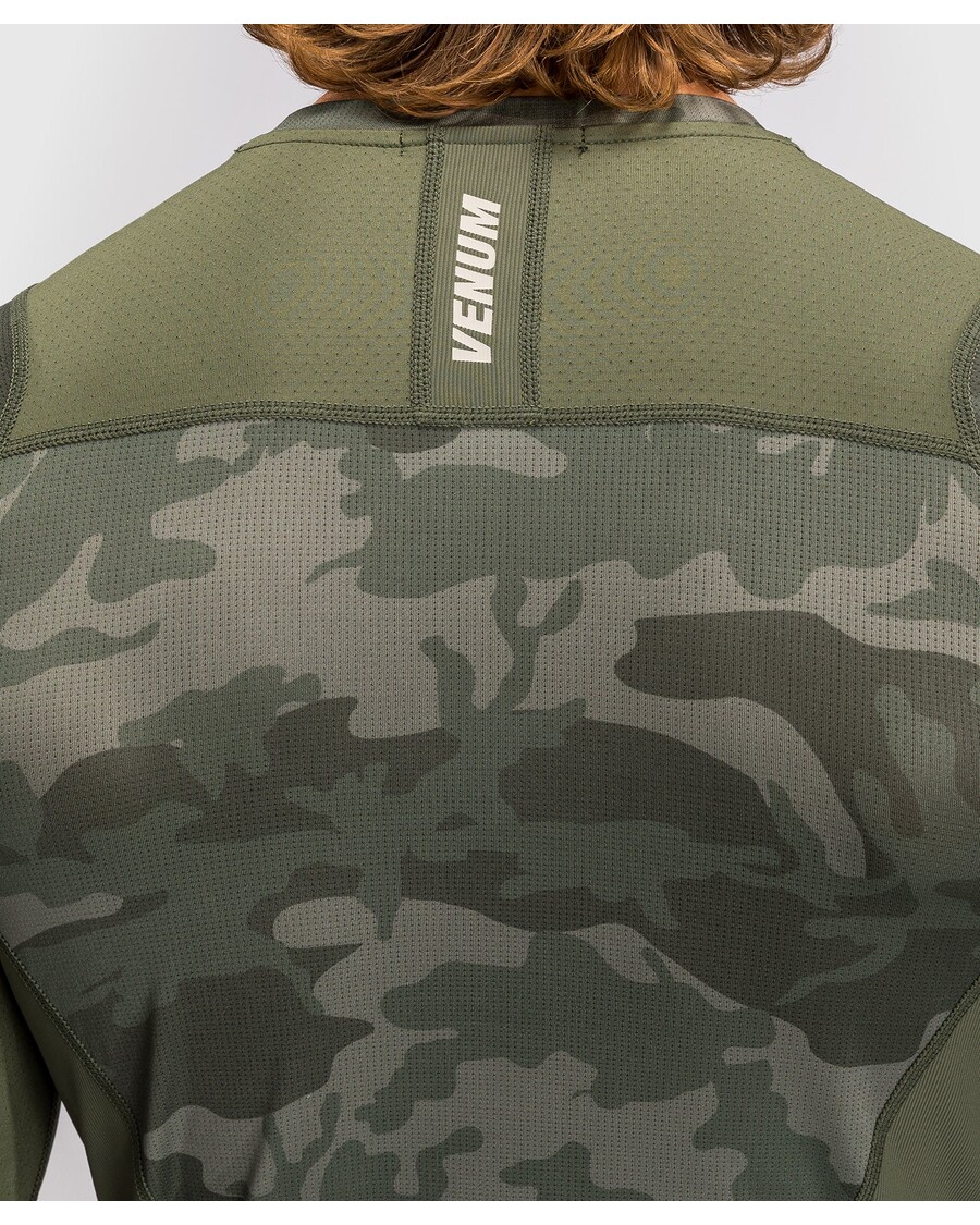 Venum G-fit Air Rashguard Voor Heren Met Lange Mouwen - Legercamo