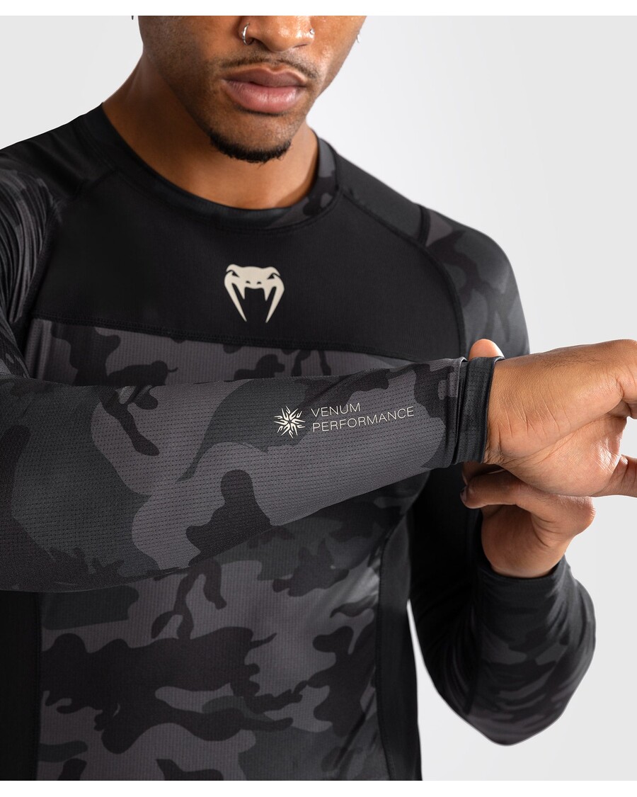 Venum G-Fit Air Men's Long Sleeve Rashguard - Digital Urban Camo