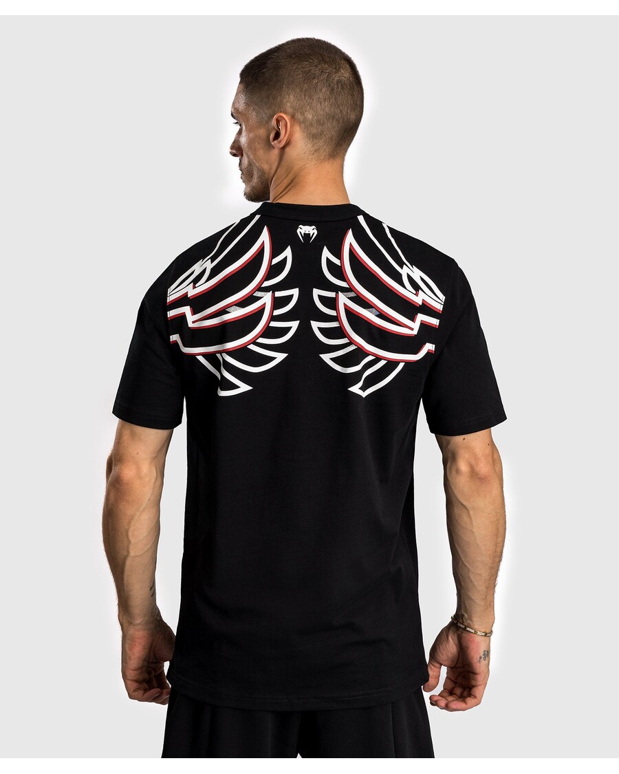 Maglietta Venum X Tekken 8 - Jin Kazama - Nero/nero/bianco