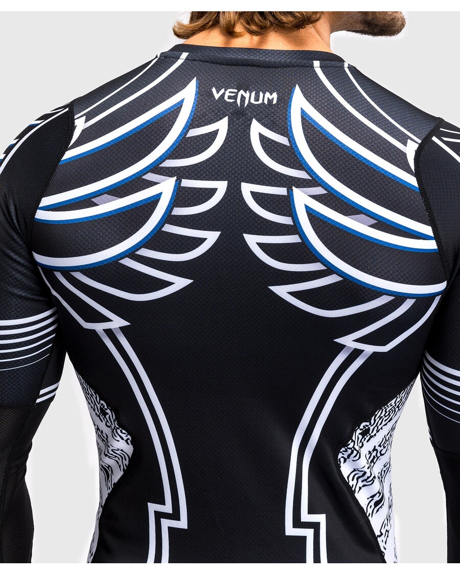 Venum X Tekken 8 - Jin Kazama Rashguard - Modro/črno/belo