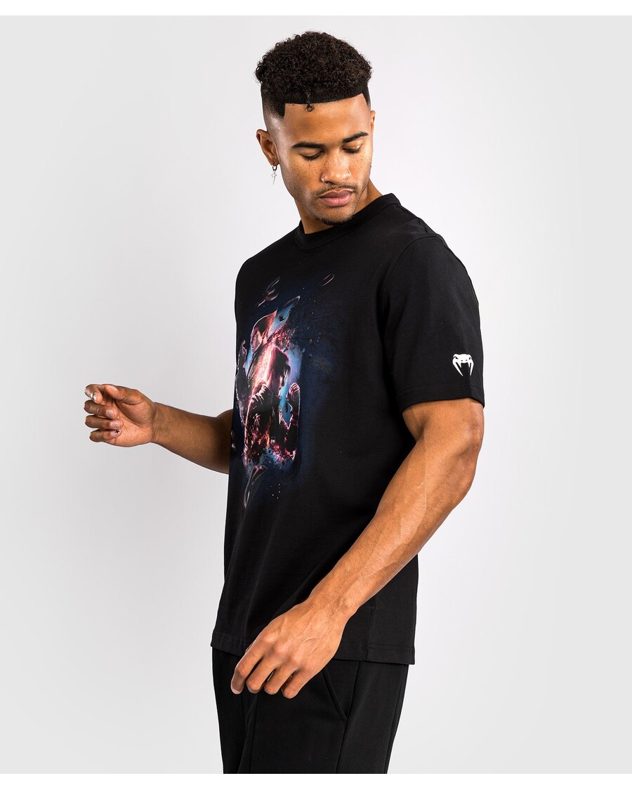 Venum X Tekken 8 - Plakat S Kratkimi Rokavi - črno/bel