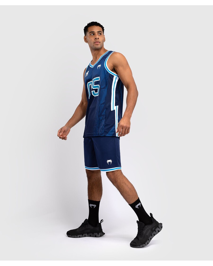 Venum X Top Rank Original Moški Košarkarski Dres - Mornarsko Moder