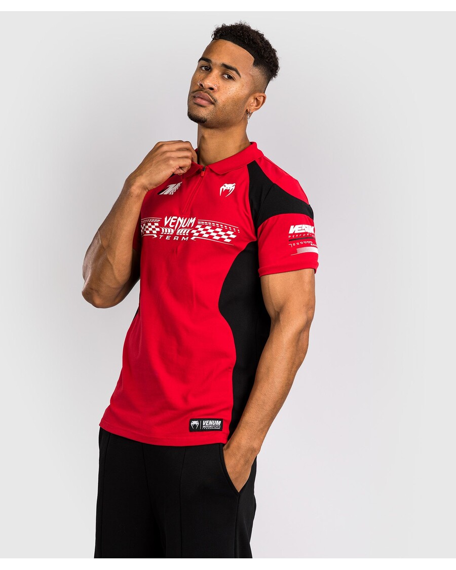 Venum モータースポーツ コットン ポロ - レーサー レッド