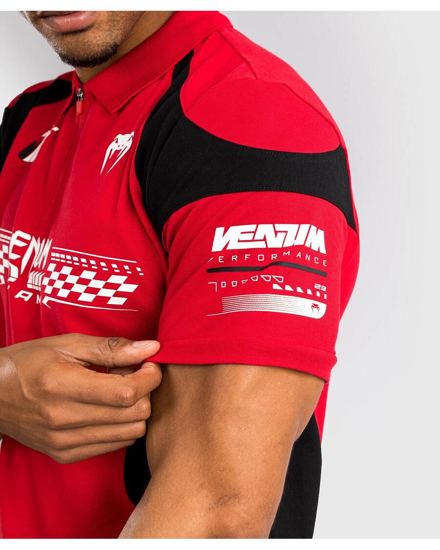 Venum モータースポーツ コットン ポロ - レーサー レッド