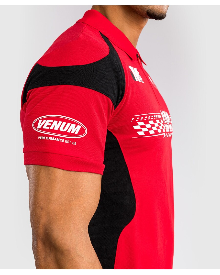 Venum モータースポーツ コットン ポロ - レーサー レッド