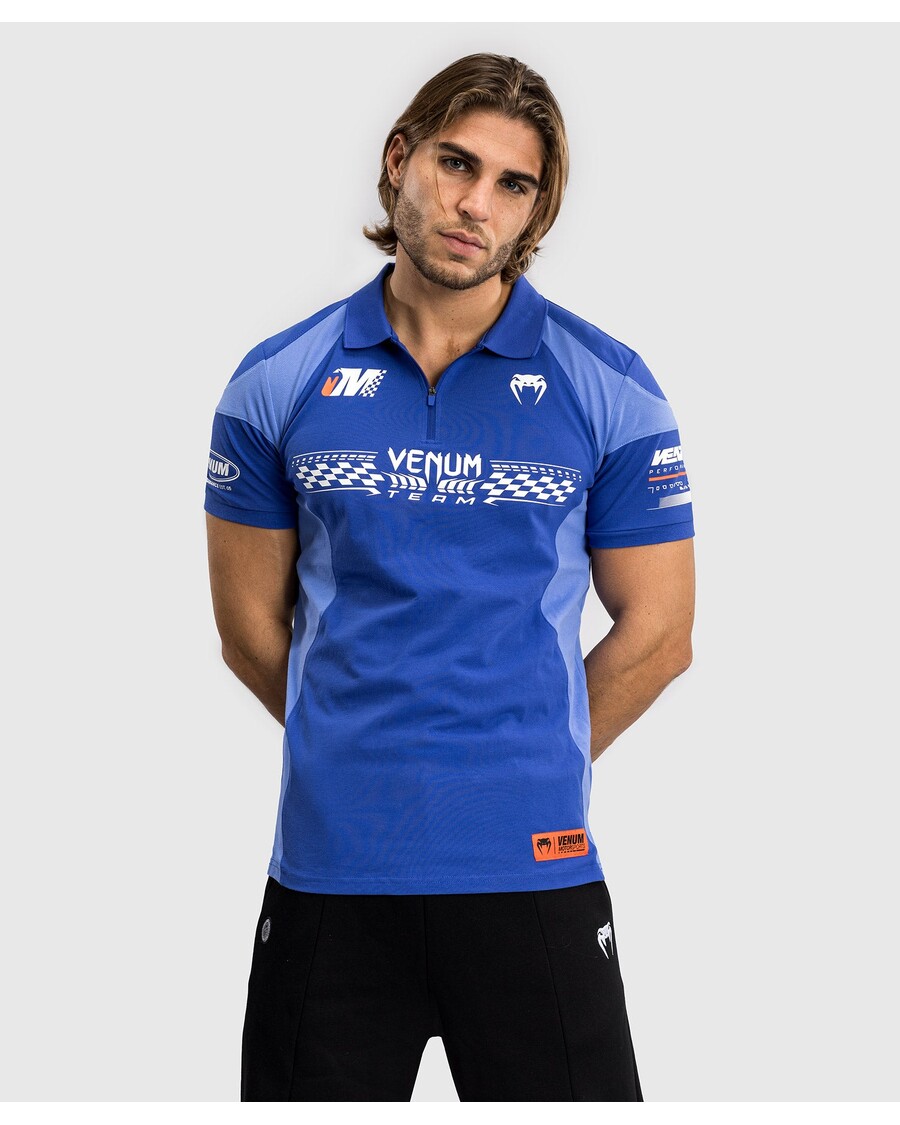 Bavlněné Polo Venum Motorsport - Královská Modrá