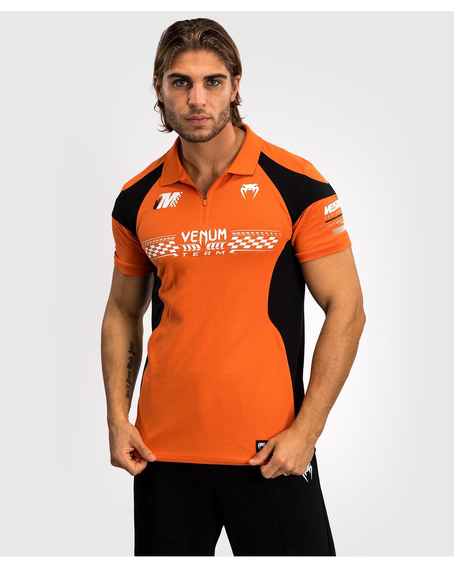قميص بولو قطني من Venum Motorsport - برتقالي