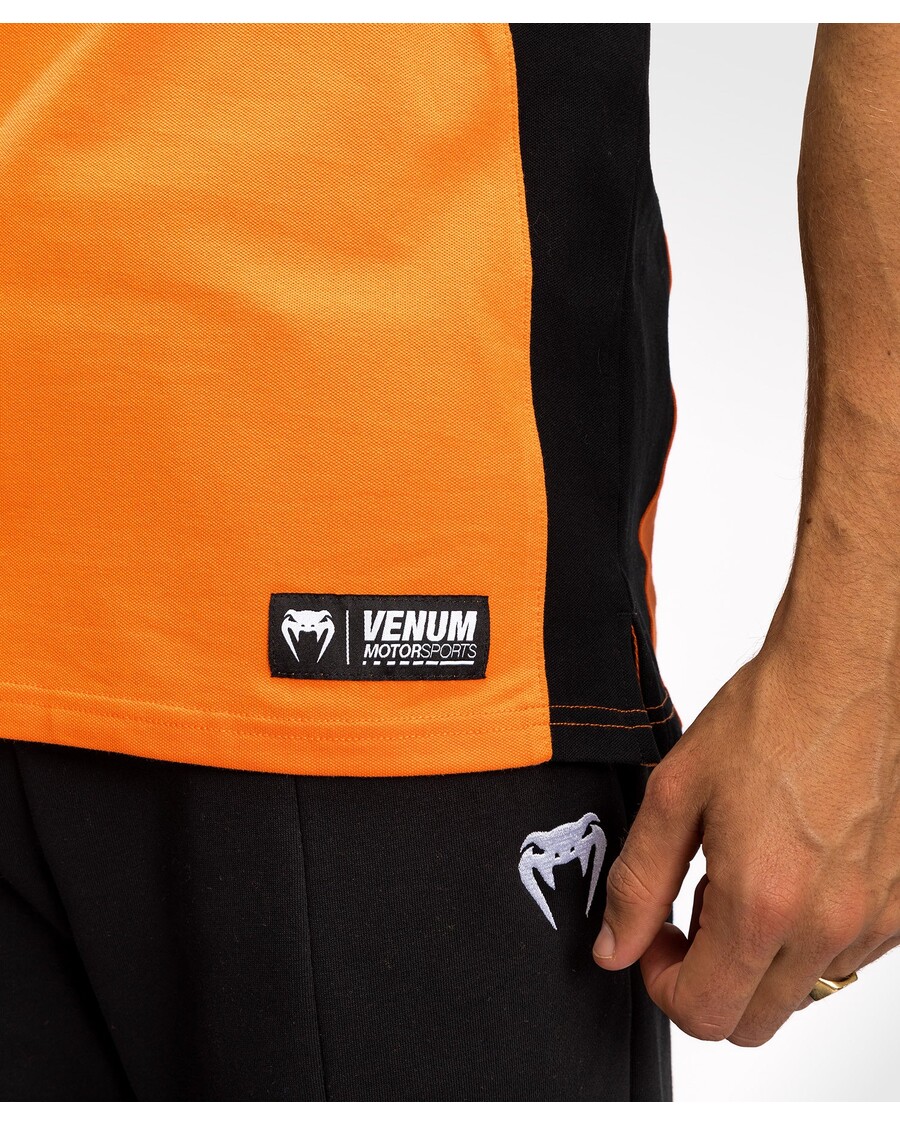 قميص بولو قطني من Venum Motorsport - برتقالي
