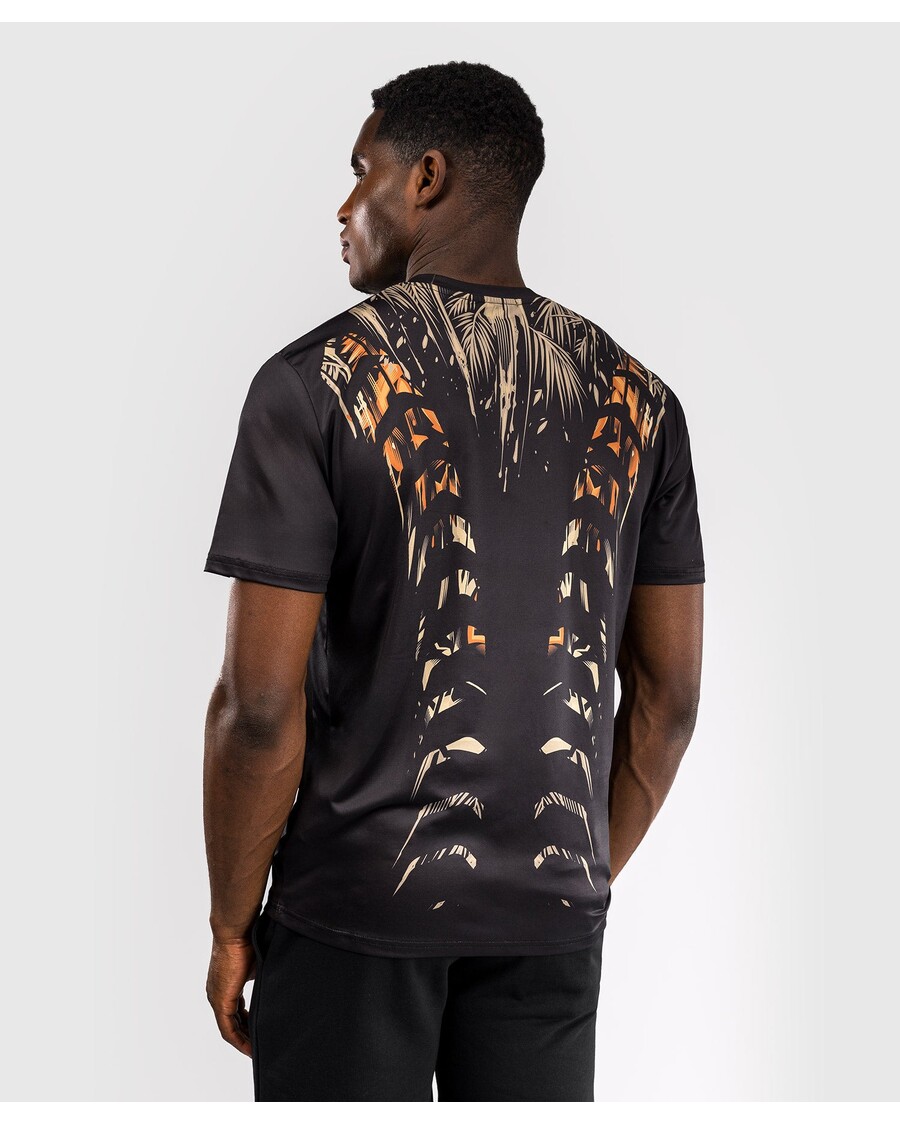 Venum Tiger Dry Tech T-shirt Voor Heren - Zwart/neon Oranje