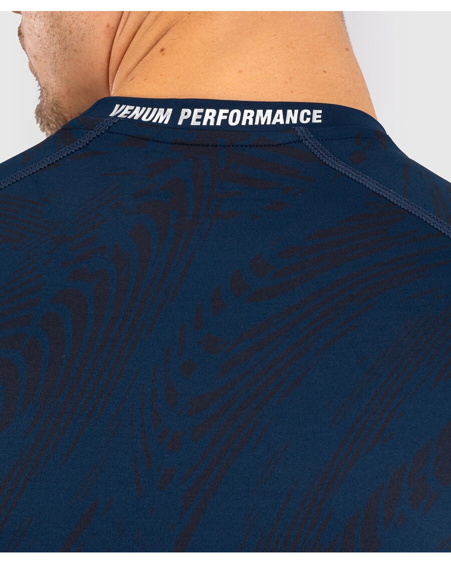 Ufc Fusion By Venum Fight Week Vīriešu Sniegums Garām Piedurknēm Rashguard - Okeāna Zils