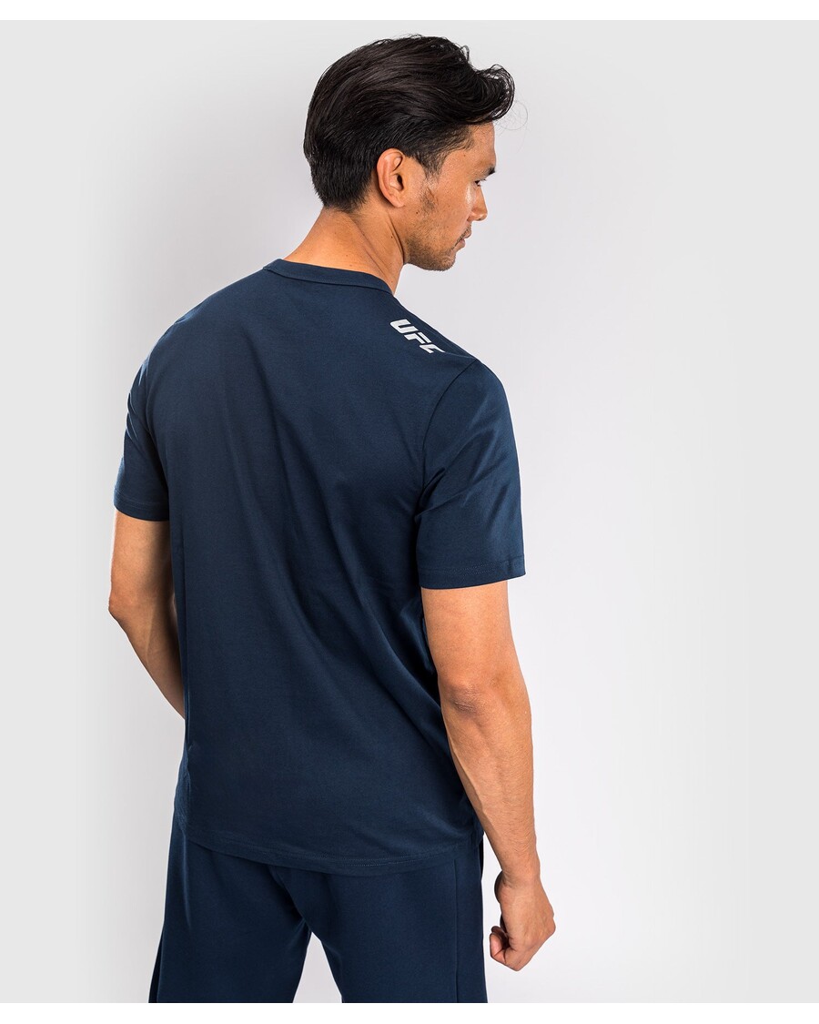 Ufc Fusion By Venum Fight Week Meeste Lühikeste Varrukatega T-särk - Tahke Ookeanisinine