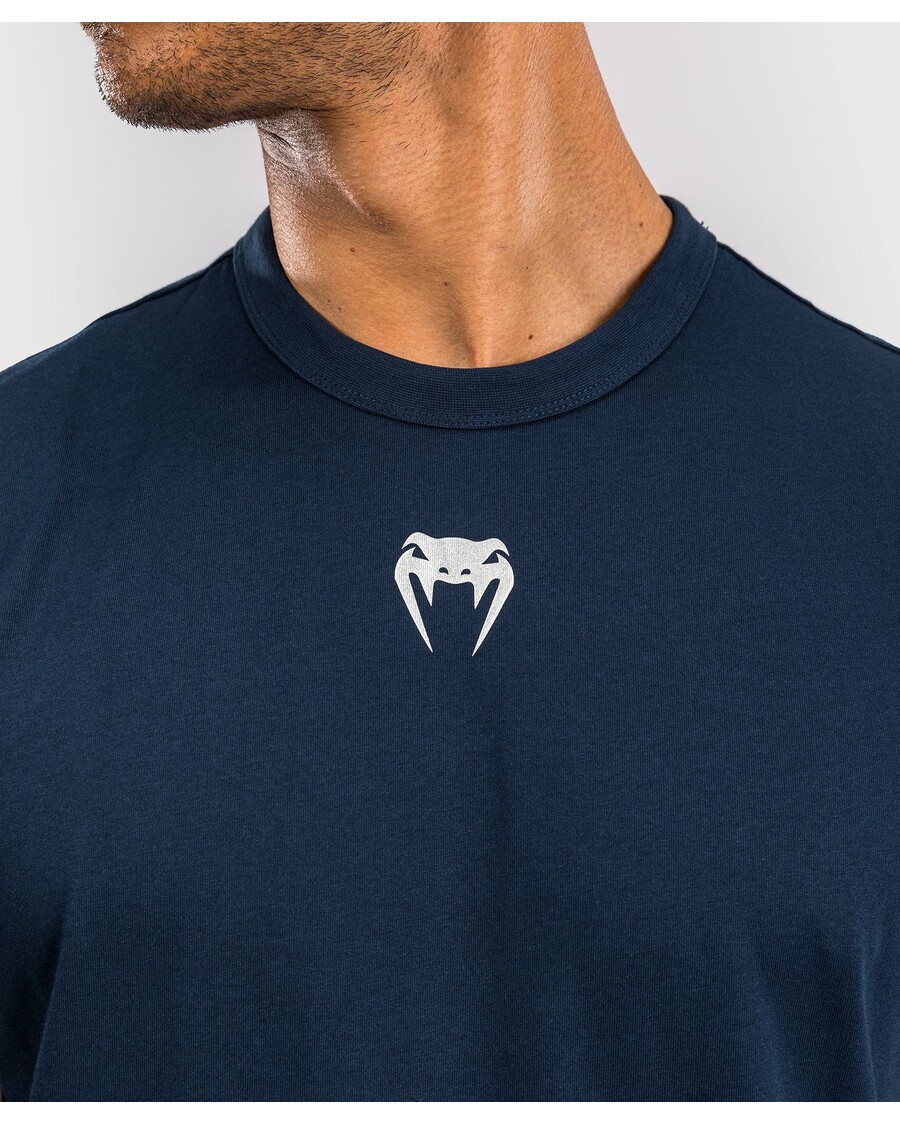 Ufc Fusion By Venum Fight Week Meeste Lühikeste Varrukatega T-särk - Tahke Ookeanisinine