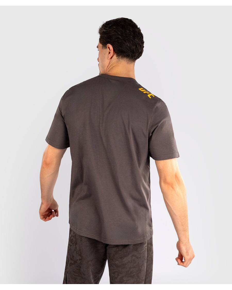 Pánské Tričko S Krátkým Rukávem Ufc Fusion By Venum Fight Week - Pevná Zemitá Hnědá