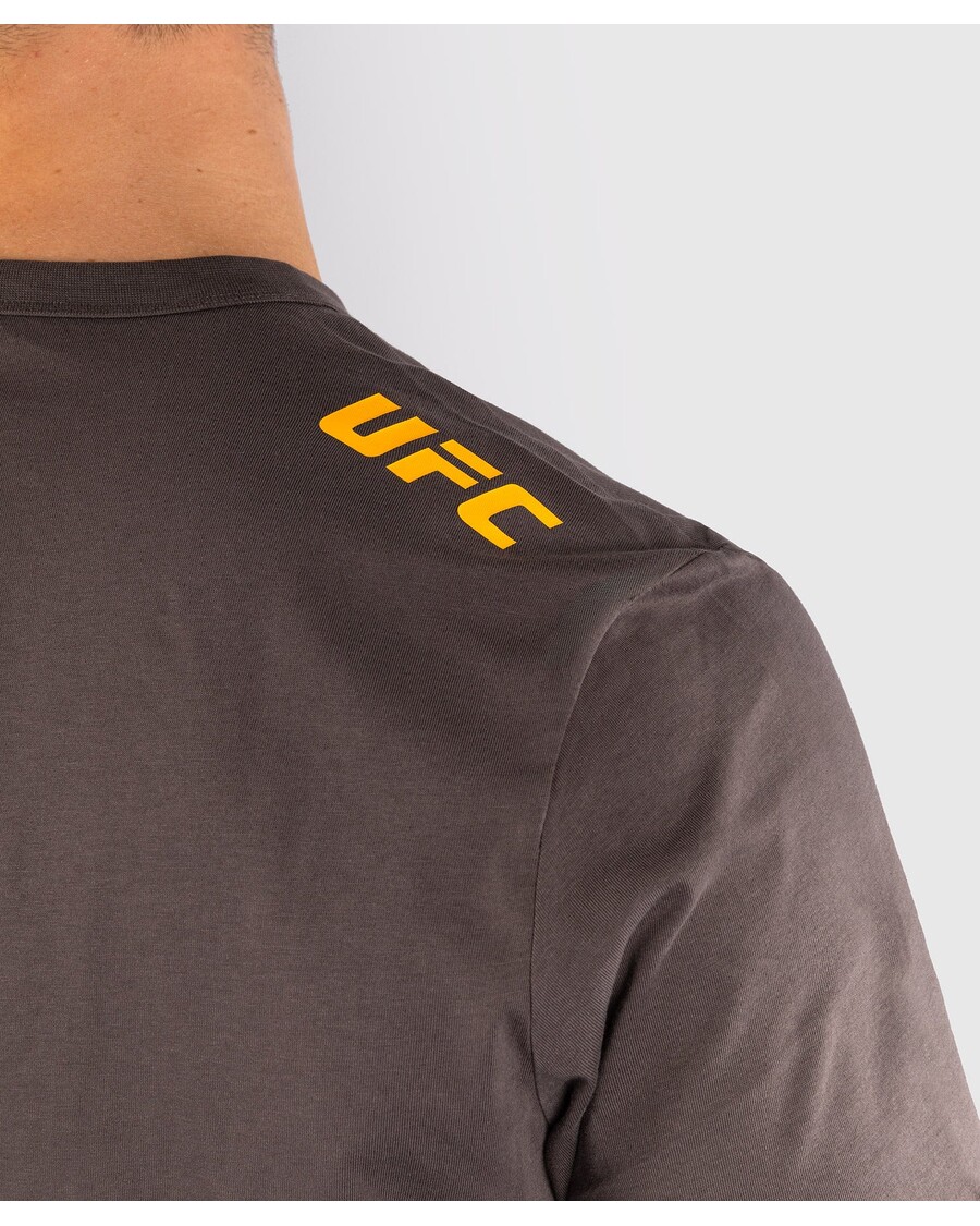 Pánské Tričko S Krátkým Rukávem Ufc Fusion By Venum Fight Week - Pevná Zemitá Hnědá