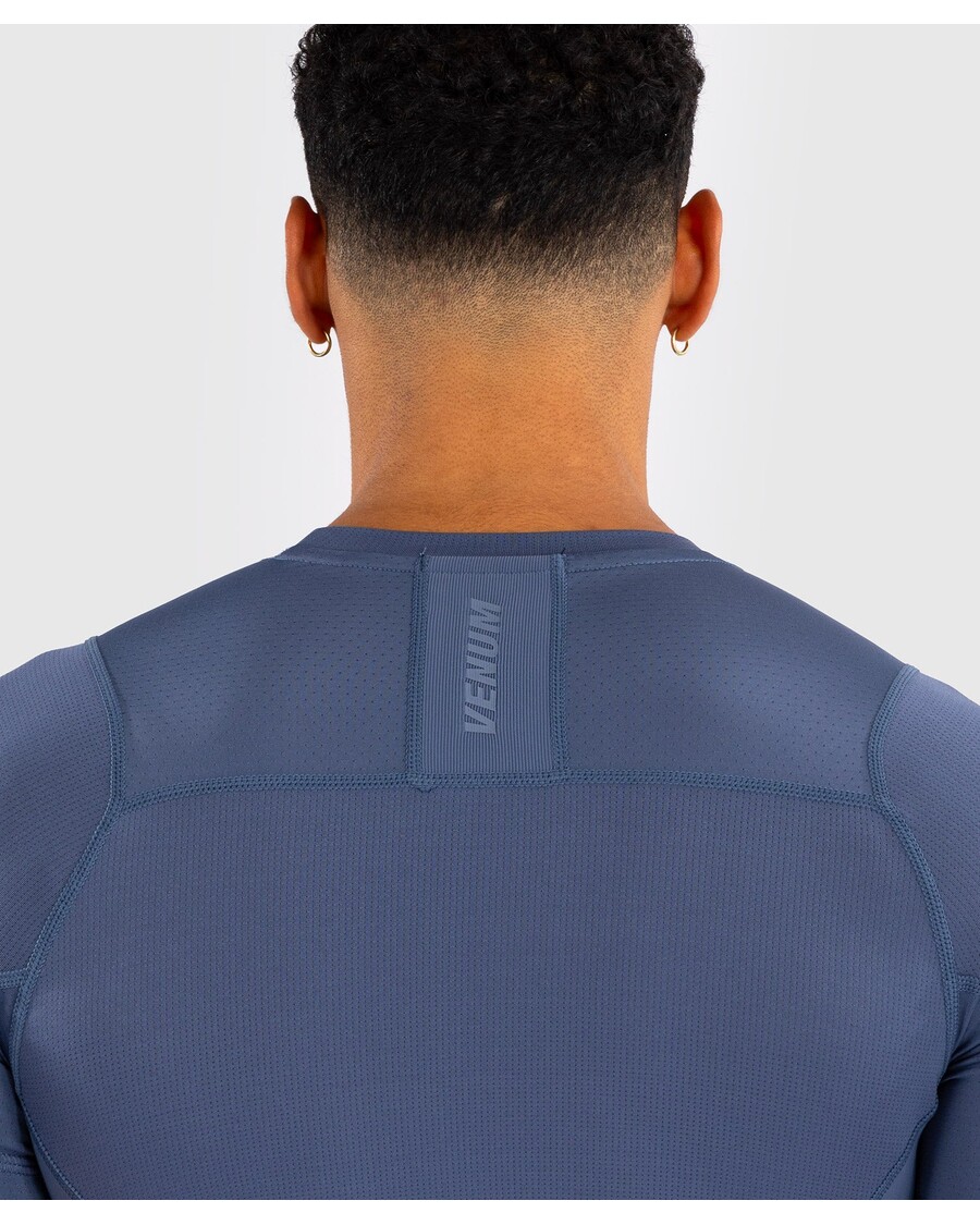 قميص رجالي بأكمام قصيرة من Venum G-Fit Air - أزرق ضبابي