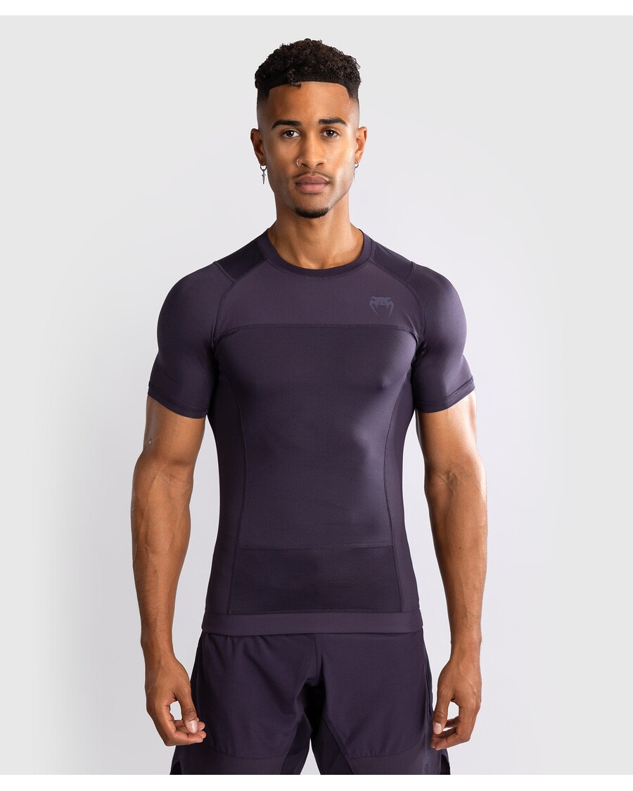 قميص رجالي بأكمام قصيرة من Venum G-Fit Air - أرجواني غامق