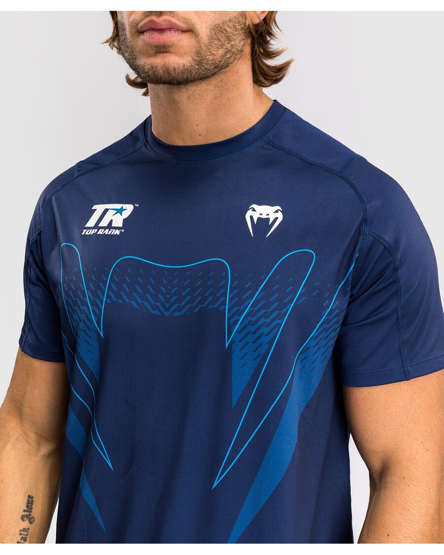 قميص Venum X Top Rank الأصلي للرجال ذو التقنية الجافة - أزرق داكن