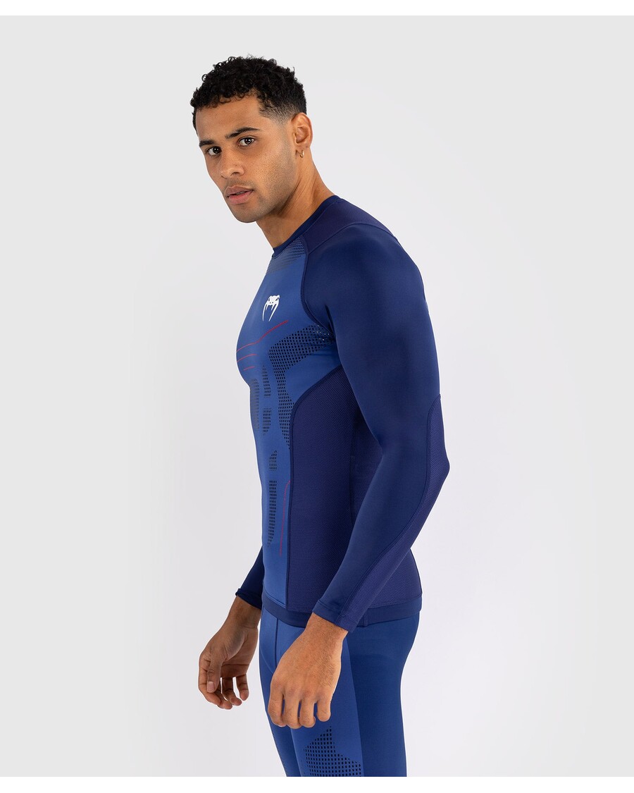 Rashguard Z Dolgimi Rokavi Venum Technology 3.0 - Nočno Modra