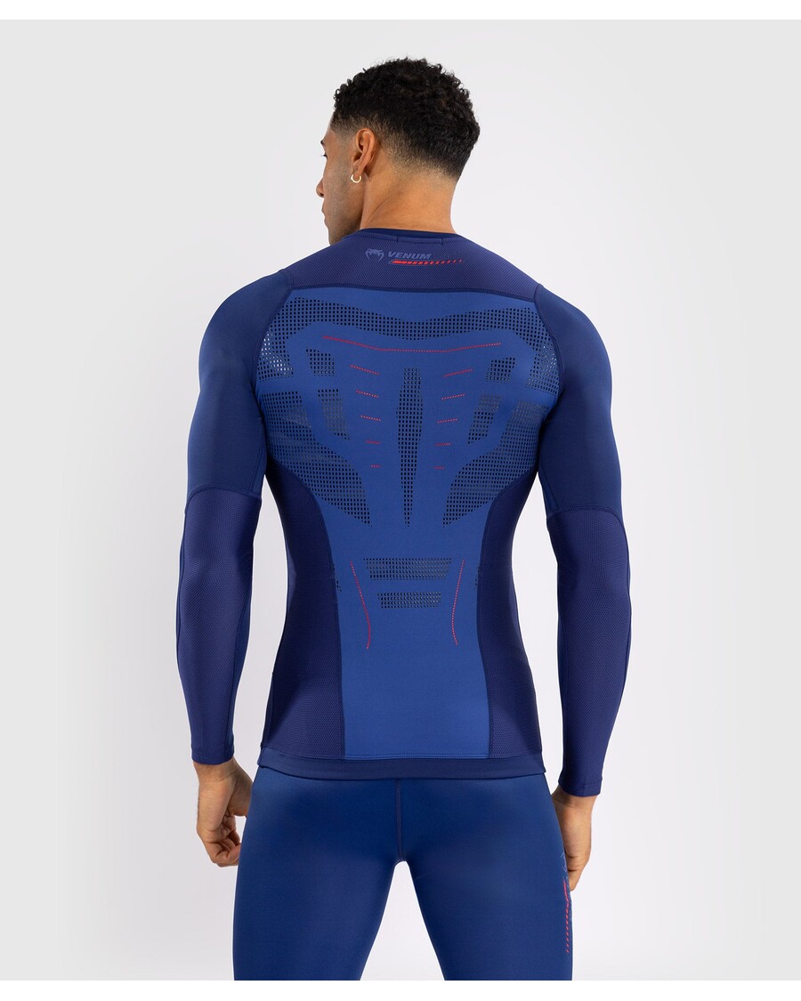 Rashguard Z Dolgimi Rokavi Venum Technology 3.0 - Nočno Modra