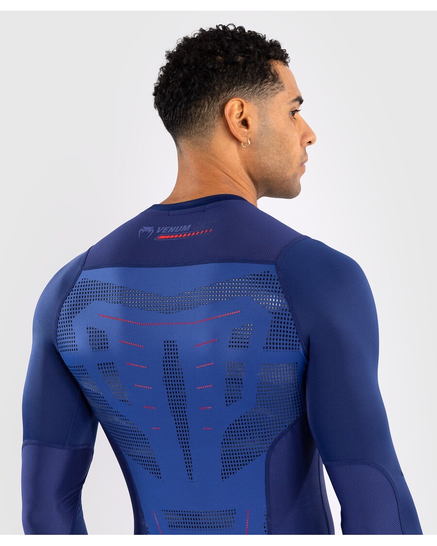 Rashguard Z Dolgimi Rokavi Venum Technology 3.0 - Nočno Modra