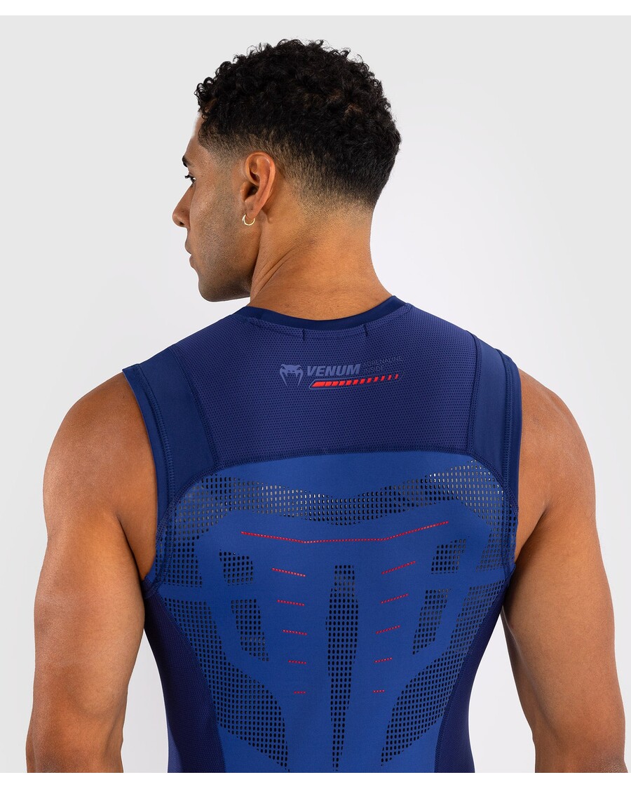 Venum Technische 3.0 Mouwloze Rashguard - Nachtblauw