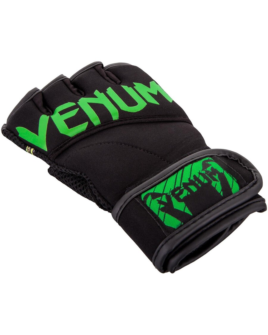 Venum Aero Body Fitness Rukavice - černá/neo žlutá