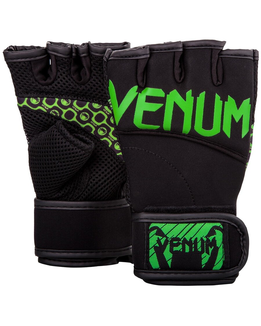 Venum Aero Body Fitness Rukavice - čierna/neo žltá