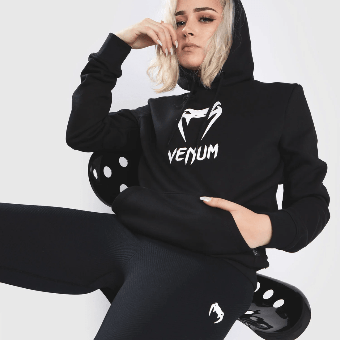 Venum Classic Hoodie - For Women - Black