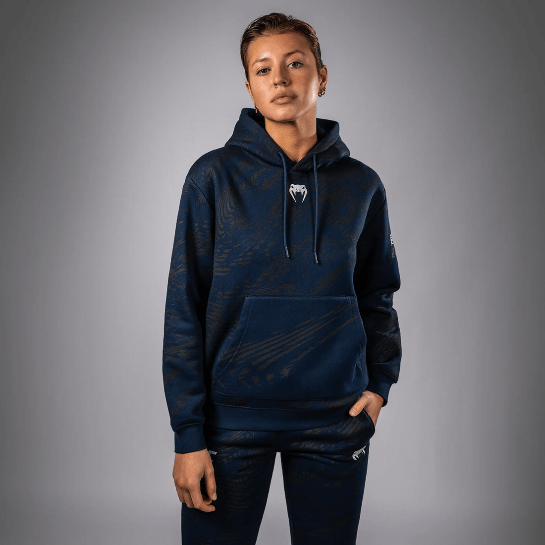 UFC Fusion by Venum Fight Week Women’s Pullover Hoodie - Oceanic Blue