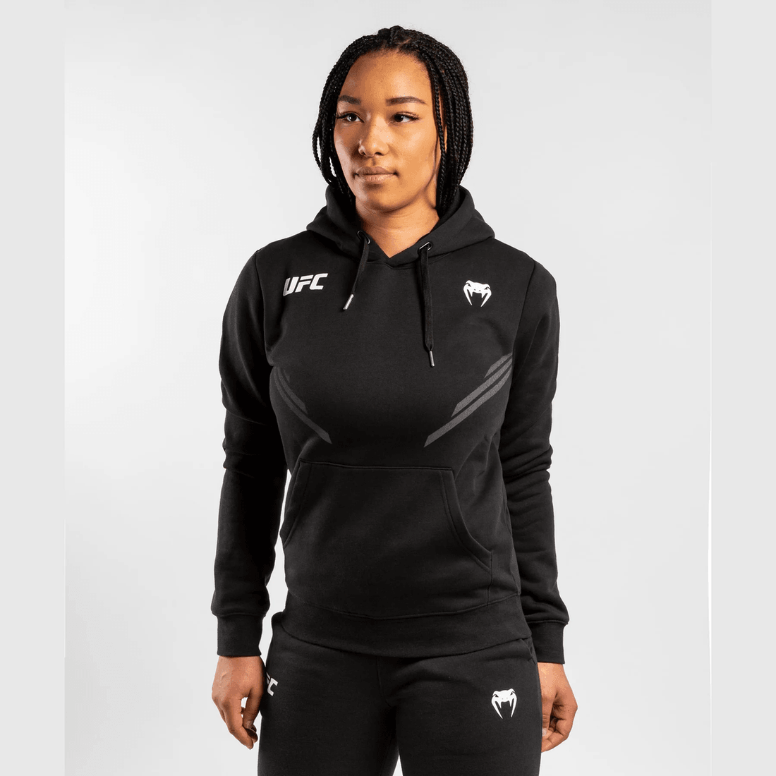 UFC Venum Replica Women's Hoodie - Black
