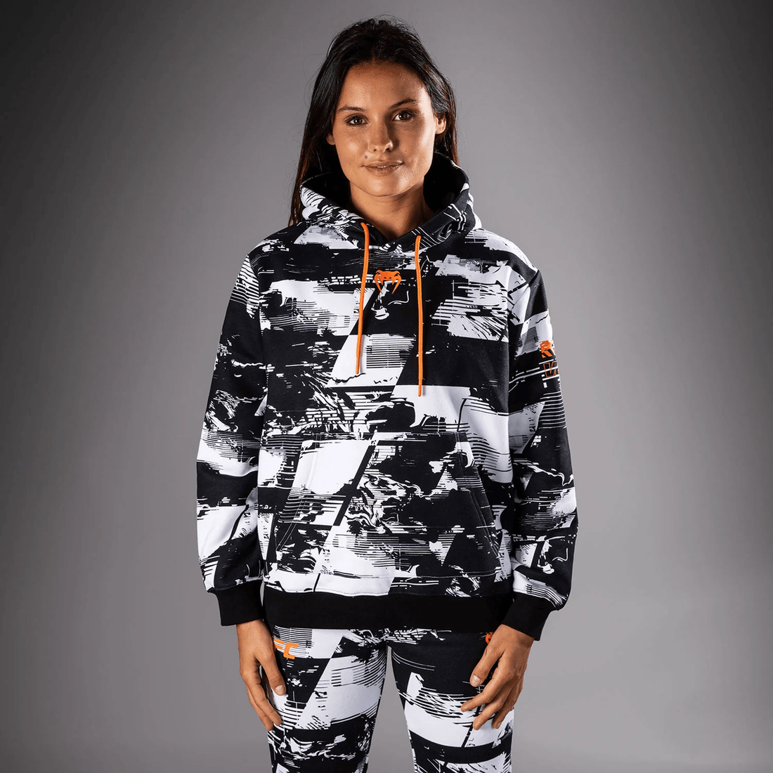 Women's UFC Zenith by Venum White Authentic Fight Week Pullover Hoodie